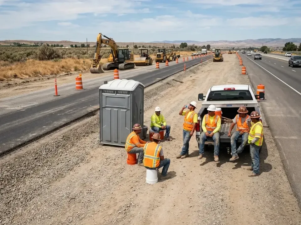 highway-road-construction-crew-007 — frequently asked questions, Porta Potty and Restroom Rentals in Rockland, ME